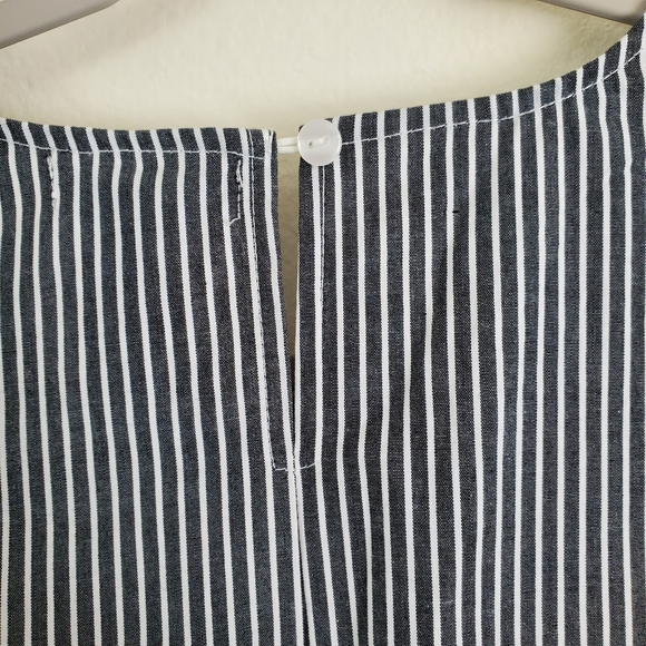 Passport Striped 100% Cotton Bell Sleeve Top - Picture 5 of 9